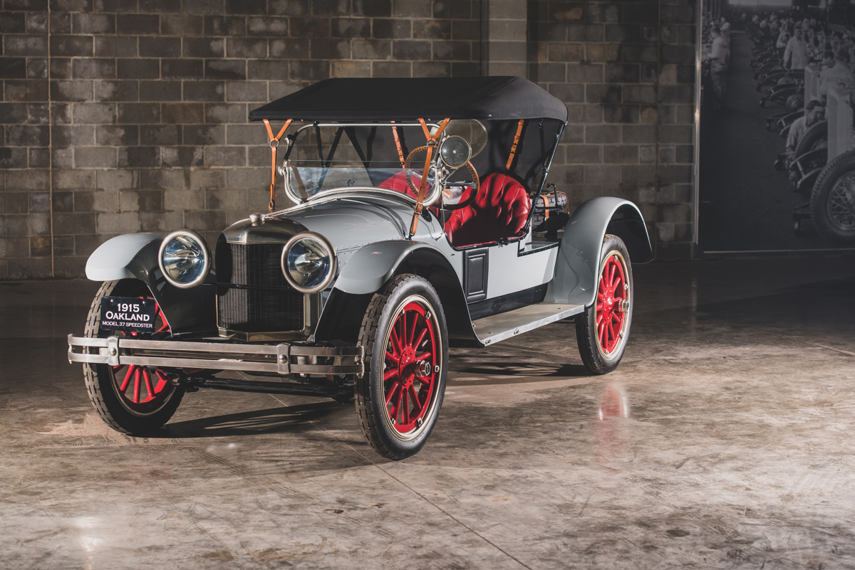 1915 Oakland Model 37 Speedster offered at RM Sotheby’s The Guyton Collection live auction 2019